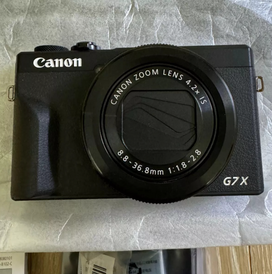 Canon PowerShot G7X Mark III Compact Digital Camera – Black (M Condition)