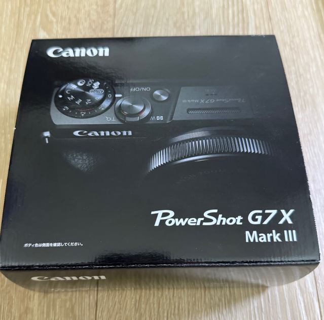 Canon PowerShot G7X Mark III Compact Digital Camera – Black (M Condition)